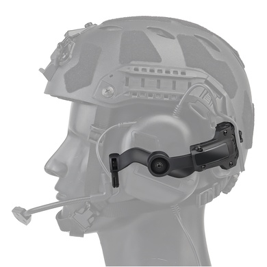 Адаптер для навушників Helmet Rail Adapter Black HR-MK-BK Viktailor