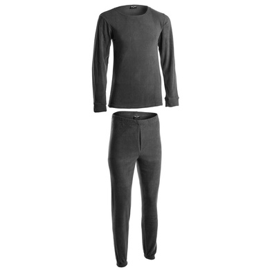 Термобілизна флісова MIL-TEC Fleece Underwear Set Чорна 11221002 Viktailor