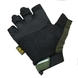 Перчатки тактические безпалые Mechanix M-Pact Glove MPT-72-Olive-Red-L фото 4 Viktailor