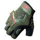 Перчатки тактические безпалые Mechanix M-Pact Glove MPT-72-Olive-Red-L фото 5 Viktailor