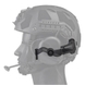 Адаптер для навушників Helmet Rail Adapter Black HR-MK-BK фото 1 Viktailor