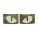 M-TAC нашивка Tiger Eyes Laser Cut (пара) Multicam 51140008 фото 2 Viktailor