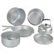Набір посуду туристичний MIL-TEC Alu Cook-Set Сріблястий 14661000 фото 1 Viktailor