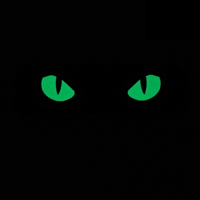 M-Tac нашивка Cat Eyes (Type 2) Laser Cut Ranger Green/GID 51350023 Viktailor