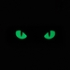 M-Tac нашивка Cat Eyes (Type 2) Laser Cut Black/GID 51350002 фото 2 Viktailor