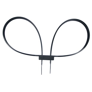 Кайданки пластикові Plastic Handcuff, 800x12,7mm, black  29234 Viktailor