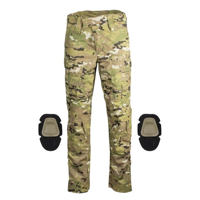 Боевые штаны Tailor G3 с наколенниками Мультикам  78003149-46 Viktailor