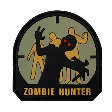 Шеврон Max Fuchs «Zombie Hunter» PVC 36511A Viktailor