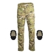 Боевые штаны Tailor G3 с наколенниками Мультикам  78003149-46 фото 3 Viktailor
