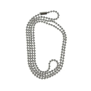 Цепочка для жетонов MIL-TEC Dog Tag Chain 60 см Серебристая 16365000 Viktailor