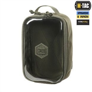 Органайзер утилітарний прозорий M-Tac Elite, Ranger Green, 22х14 см
