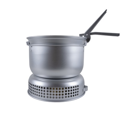 Набор посуды туристический MIL-TEC Cook Set с горелкой Серебристый 14700500 Viktailor