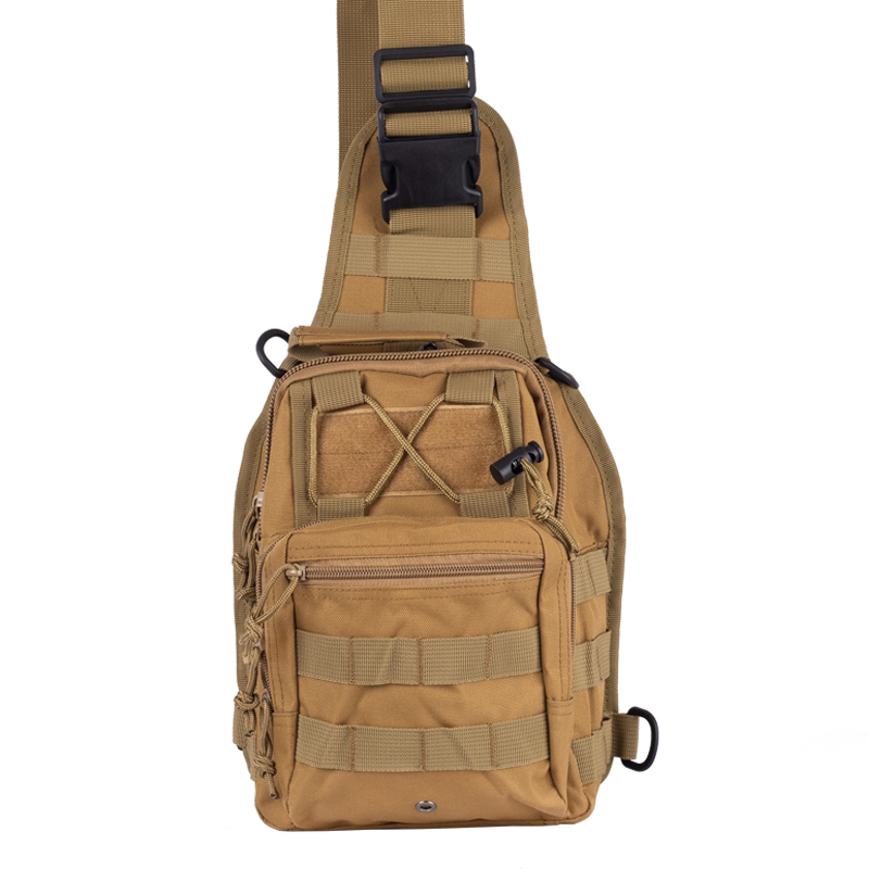 Сумка однолямочная Vik-Tailor MOLLE 7л, Coyote