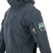 Кофта флісова Helikon-Tex Alpha Hoodie Jacket Grid Fleece Shadow Grey BL-ALH-FG-35-B06 фото 6 Viktailor