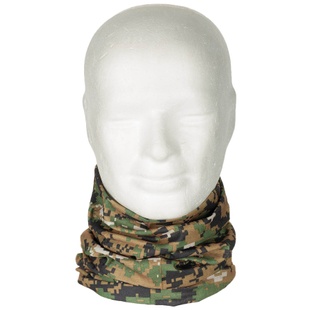 Баф камуфляжний MFH Neck Gaiter Digital Woodland 10175S Viktailor