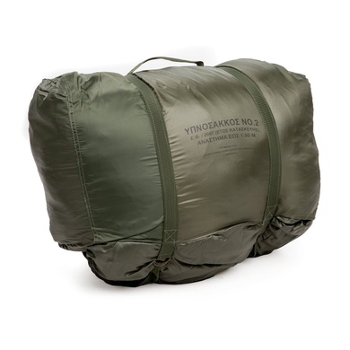 Спальний мішок зимовий Greek Army Sleeping Bag №2 -20°С Olive 14003101-190 Viktailor