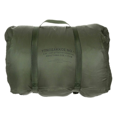Спальний мішок зимовий Greek Army Sleeping Bag №2 -20°С Olive 14003101-170 Viktailor