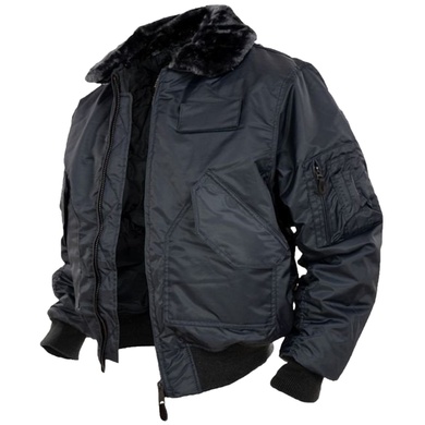 Куртка бомбер лётная MIL-TEC SWAT CWU Black, XXL