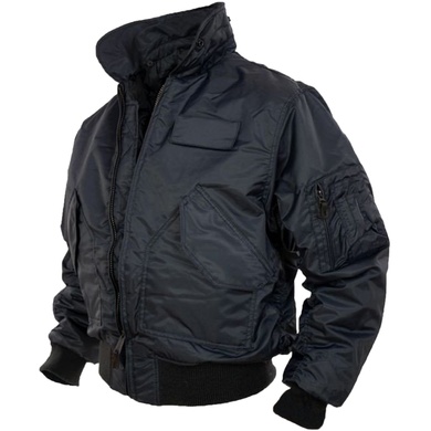 Куртка бомбер лётная MIL-TEC SWAT CWU Black, XXL