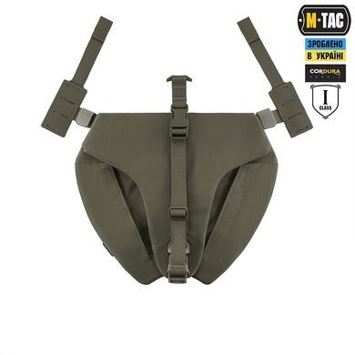 Балистическая защита паха Groin Protection, 1-й класс защиты (FMS), M-Tac, Ranger Green