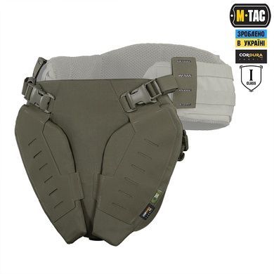 Балистическая защита паха Groin Protection, 1-й класс защиты (FMS), M-Tac, Ranger Green
