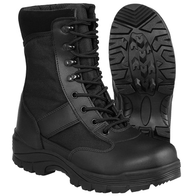 Ботинки Охраны MIL-TEC Security Boots Черные 12837000 Viktailor