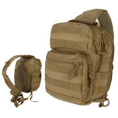 Рюкзак однолямковий MIL-TEC One Strap Assault Pack 10L Coyote 14059105 Viktailor