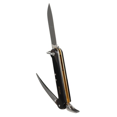 Нож Боцманский со свайкой BW Navy Pocket Knife Черный 44031 Viktailor
