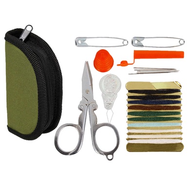 Швейный набор MIL-TEC Sewing Kit Olive в футляре 16021000 Viktailor