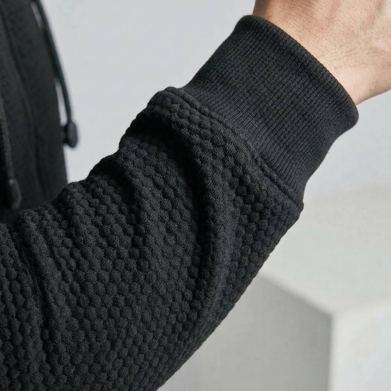 Флисовая кофта Vik-Tailor Alfa Jacquard , Черный — 4