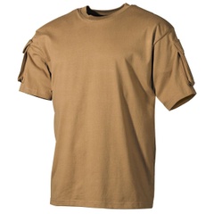Футболка T-shirt MFH з кишенями Coyote 00121R-S Viktailor