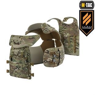 Плитоноска M-Tac Plate Carrier CORSET Elite FAST Multicam 10445008-L-XL Viktailor