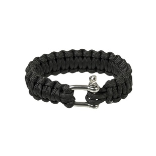 Браслет з паракорду MIL-TEC Paracord 22mm Чорний 16370402-902 Viktailor