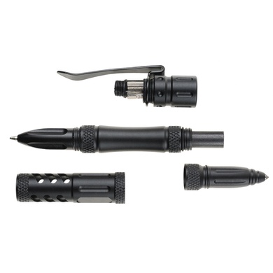 Ручка тактична MIL-TEC Tactical Pen Pro Gen.II Black 15990200 Viktailor