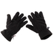 Перчатки флисовые MFH Fleece Thinsulate Черные 15403A-S фото 1 Viktailor