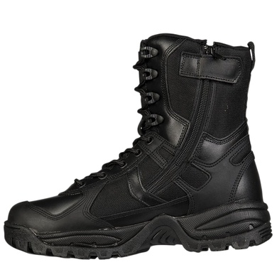 Ботинки тактичні патрульні на блискавці Mil-Tec Patrol Boots One-Zip Чорні 12822302 Viktailor