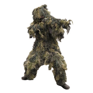 Костюм маскировочный Кикимора GHILLIE SUIT 'ANTI FIRE' 4PC. PRO W/L Вудленд 11962020-003 Viktailor