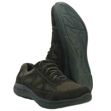 Кросівки літні Raptor 1000 нубук зі вставками 3Д-сітки Зелені 00064245 Viktailor