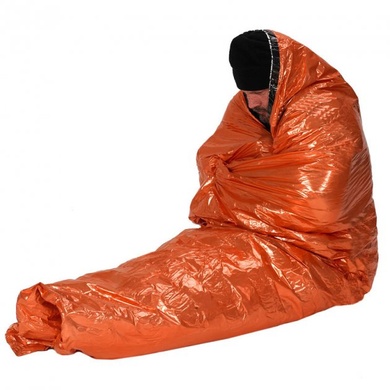 Спасательное аварийное одеяло MFH Emergency Blanket Orange 27135 Viktailor