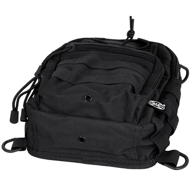 Рюкзак однолямочный MFH Shoulder Bag Black 30700A Viktailor