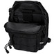 Рюкзак однолямочный MFH Shoulder Bag Black 30700A фото 10 Viktailor