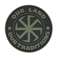 M-Tac нашивка Our Land PVC Olive 51133001 Viktailor