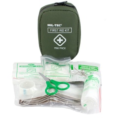 Набір першої допомоги (аптечка) MIL-TEC Mini Pack Оливковий