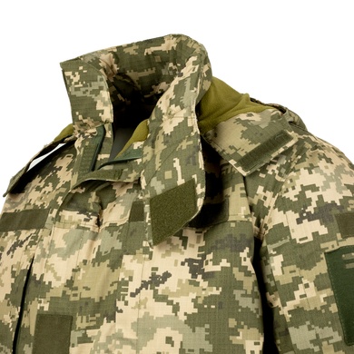 Куртка тактическая зимняя (Бушлат) Рип-Стоп ММ-14 (Украинский пиксель) 41003298-42 Viktailor