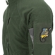 Кофта флісова Helikon-Tex Alpha Tactical Jacket Olive BL-ALT-FG-02-B03 фото 6 Viktailor