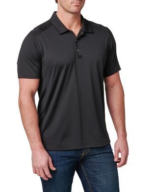 Футболка поло 5.11 Tactical Paramount Short Sleeve Polo, Black, S