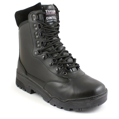 Ботинки тактические кожаные Mil-Tec Tactical Stiefel Leder Черные 12820000 Viktailor