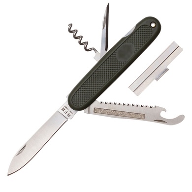 Нож складной MFH Bundeswehr Pocket Knife Olive 44021 Viktailor