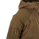 Кофта флисовая Helikon-Tex Alpha Hoodie Jacket Grid Fleece Coyote BL-ALH-FG-11-B04 фото 10 Viktailor