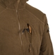 Кофта флисовая Helikon-Tex Alpha Hoodie Jacket Grid Fleece Coyote BL-ALH-FG-11-B04 фото 9 Viktailor